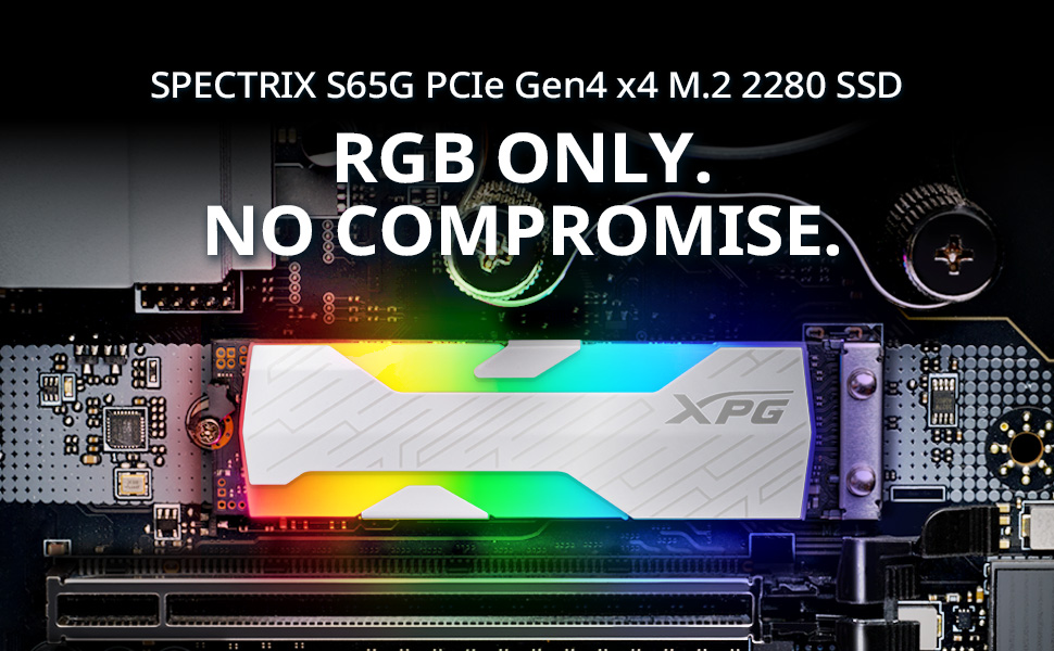 XPG lansează Spectrix S65G cu PCIe Gen4; Un SSD RGB cu viteze de citire de până la 6.000 MB/s