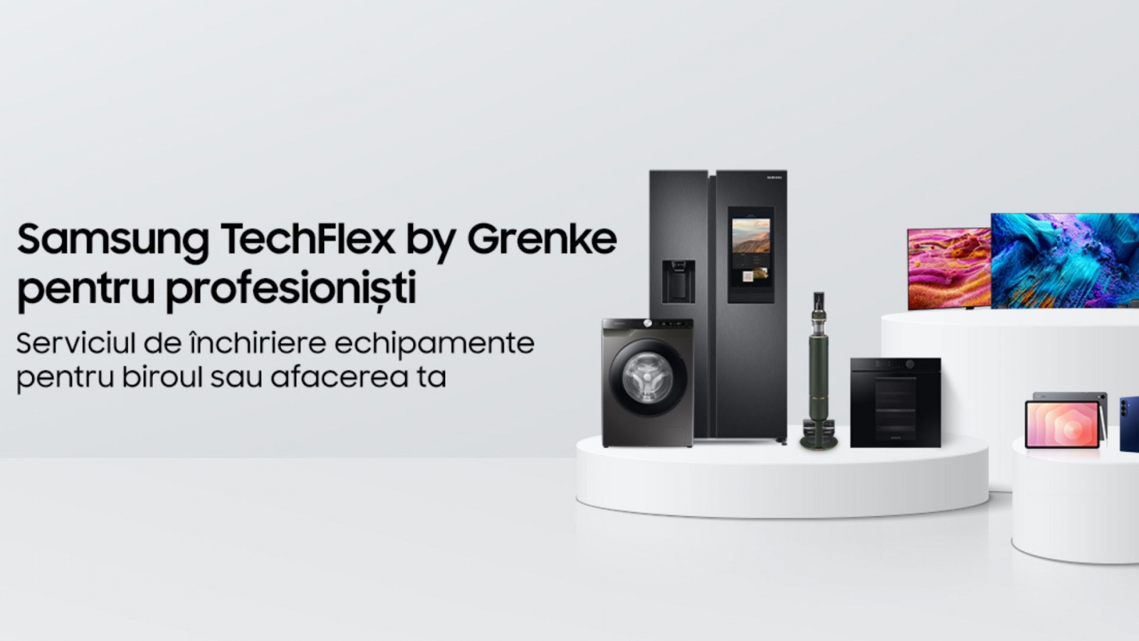 Samsung lansează serviciul de închiriere pentru companii; parteneriat cu Grenke România