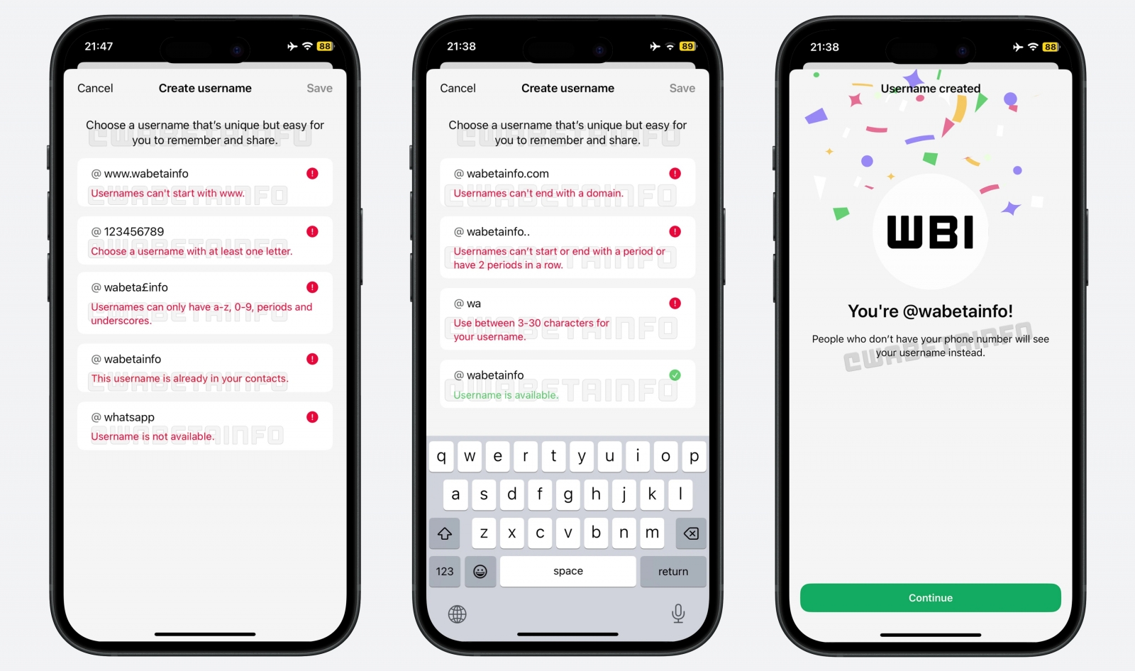 WhatsApp trece la sistem cu username; utilizatorii vor putea ascunde numărul de telefon