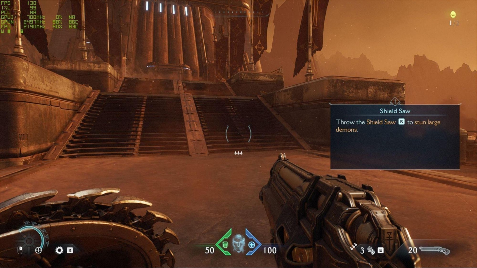 (TAA No DLSS - 130 FPS)