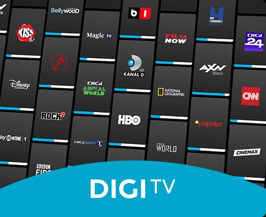 DIGI renunță la vechea aplicație DIGI Online și lansează oficial noua platformă DIGI TV, disponibilă de astăzi pe mai multe dispozitive inteligente