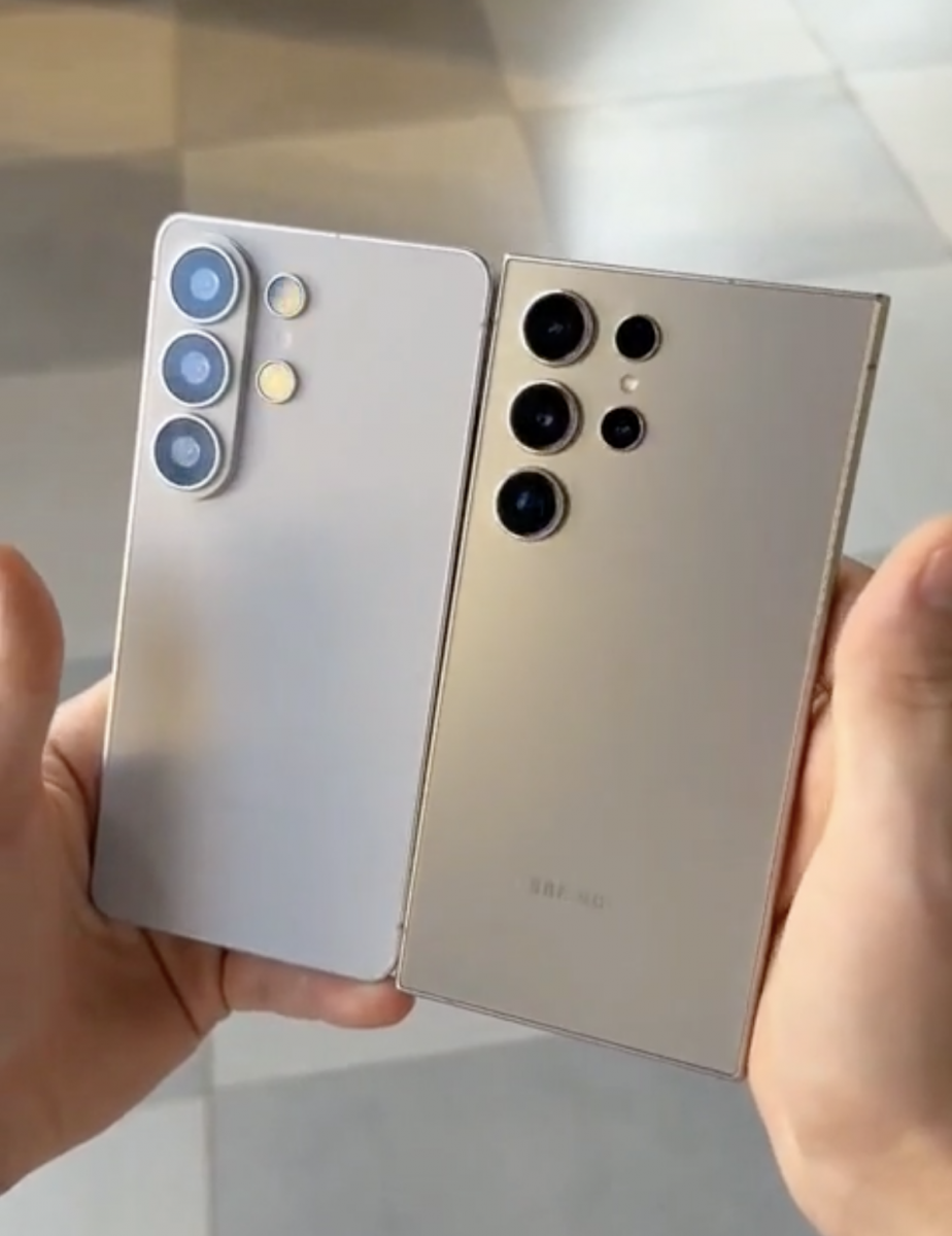 Utilizator compară o machetă Galaxy S26 Ultra cu S24 Ultra într-un clip pe Reddit; comunitatea reacționează negativ la noile alegeri de design