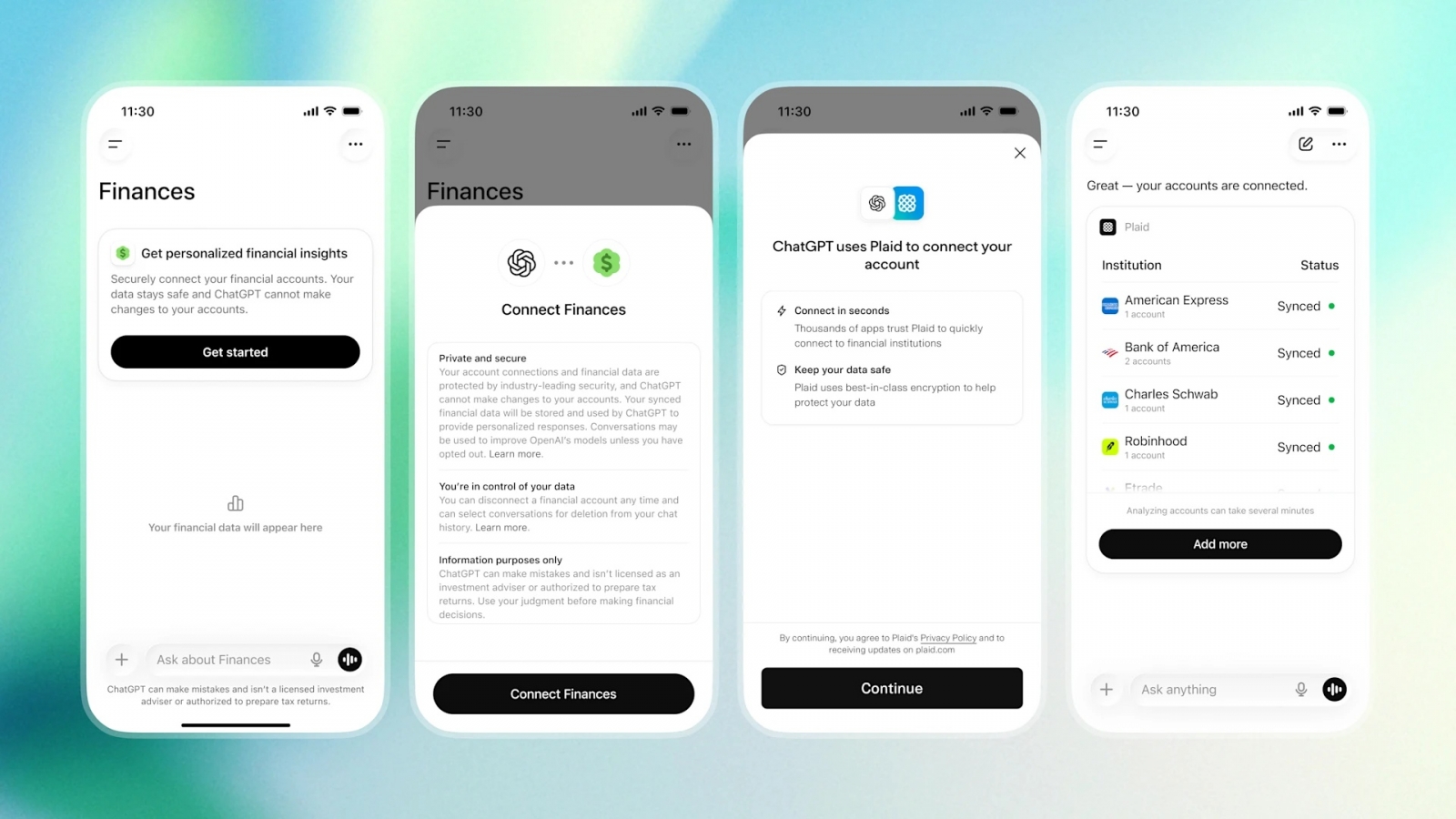 OpenAI transformă ChatGPT într-un asistent financiar personal