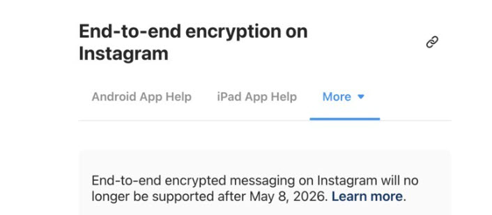 Instagram renunţă la criptare; Ce înseamnă asta pentru utilizatori?