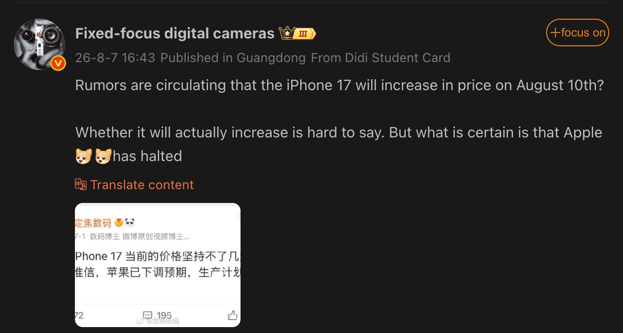 Uită pentru moment de prețul lui iPhone 18 Pro: până și iPhone 17 Pro s-ar putea scumpi curând