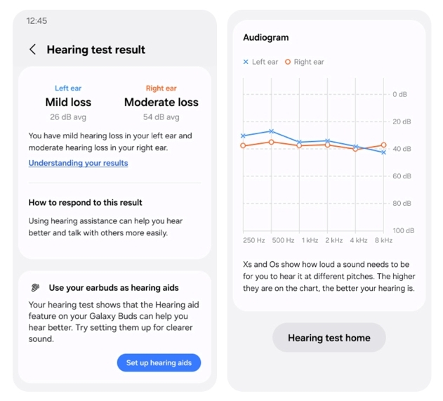 Galaxy Buds Hearing Test