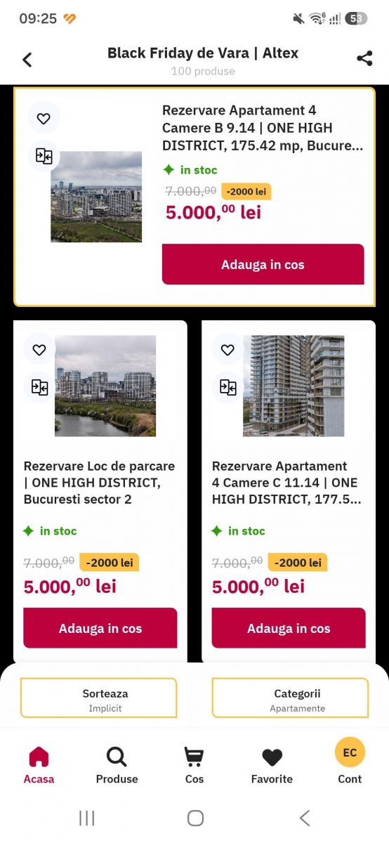 Apartament la 5.000 de lei pe Altex? Îl poți pune direct în coș, dar...