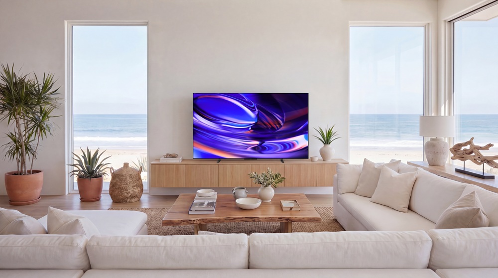 Google TV rămâne platforma software, iar comunicatul Sony menționează acum și Gemini.