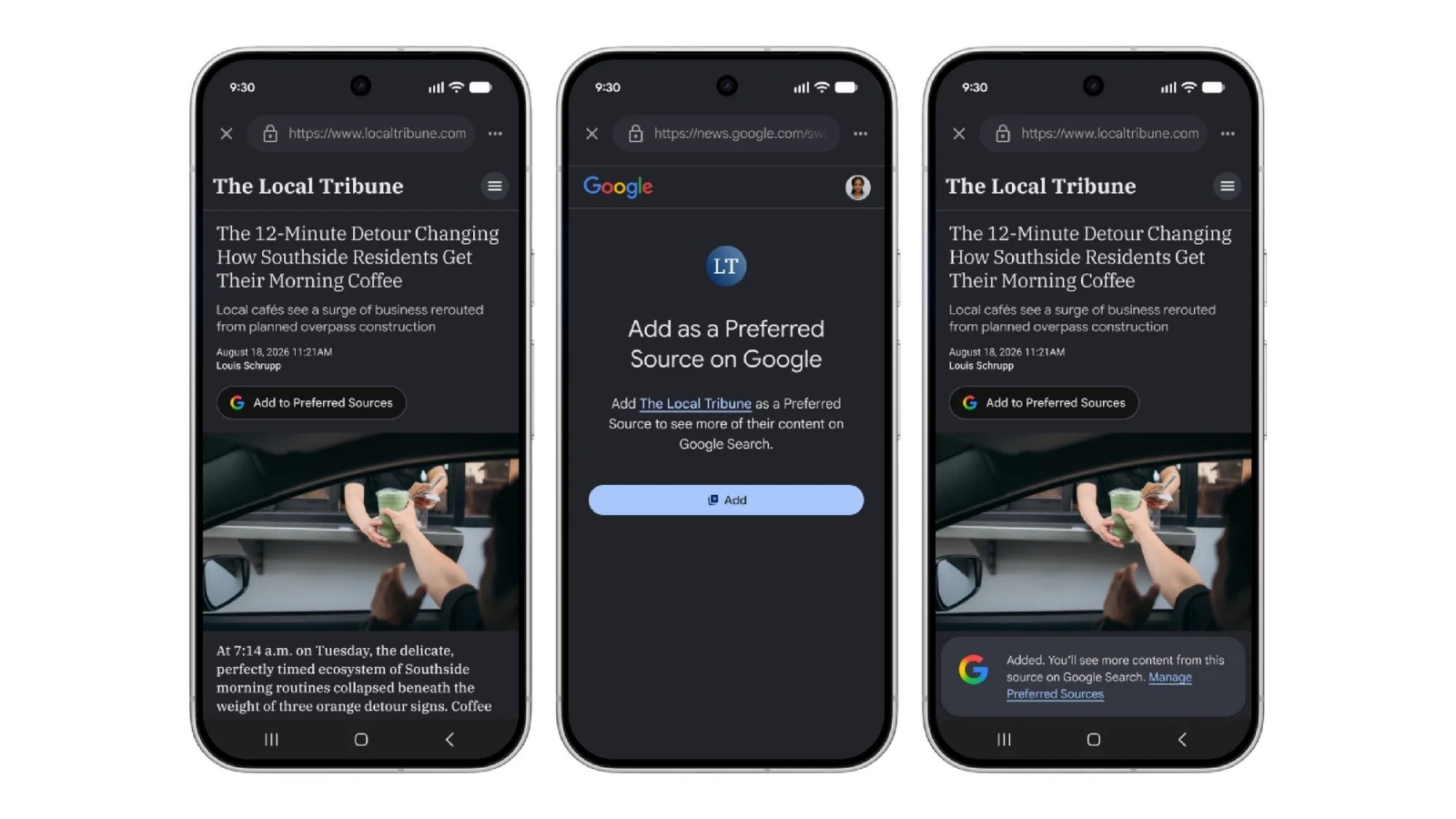 Google oferă mai mult control asupra conținutului afișat în Search, Discover și News
