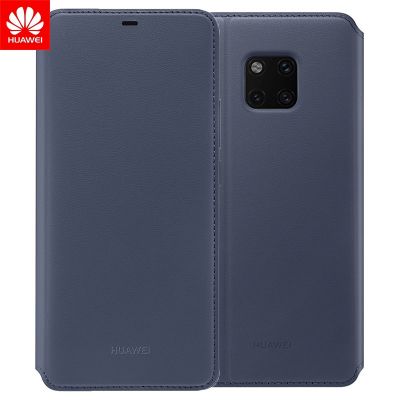 Husă originală Huawei Wallet Cover Black/Deep Blue