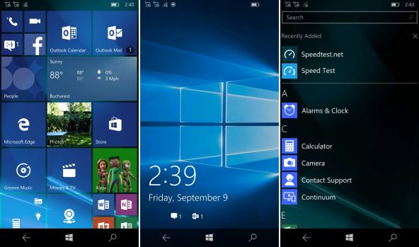 Interfata grafica Acer Liquid Jade Primo