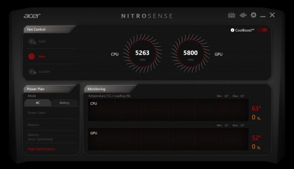 Nitro Sense