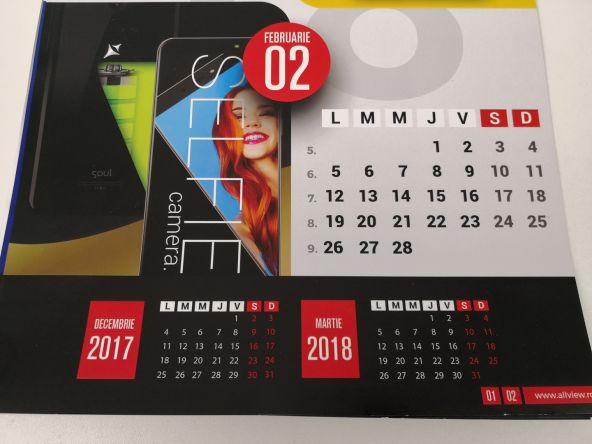 Calendar Allview Februarie 2018