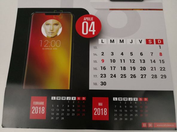 Calendar Allview Aprilie 2018