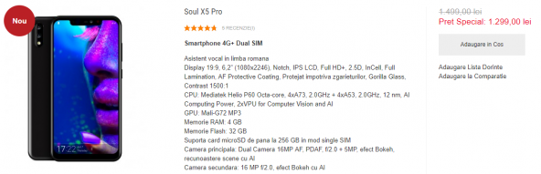 Allview Soul X5 Pro