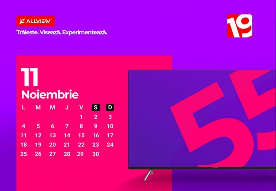 Calendar lansari Allview 2019