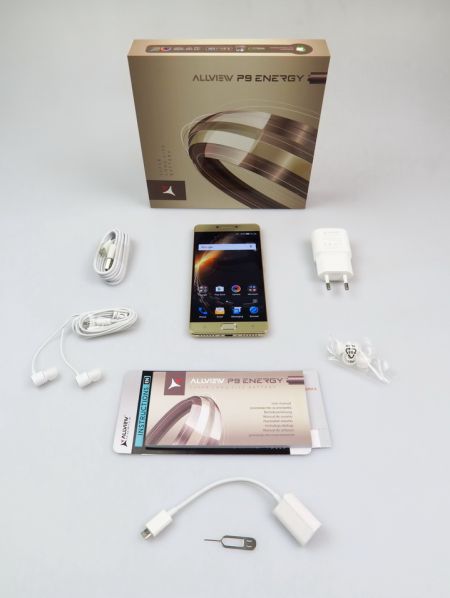 Allview P9 Energy continutul cutiei