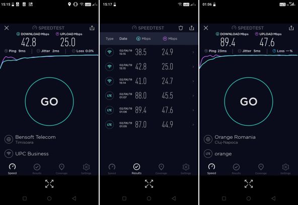 Speedtest (Ookla) Allview Soul X5 Style
