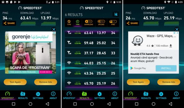 Speedtest Allview X4 Soul Lite