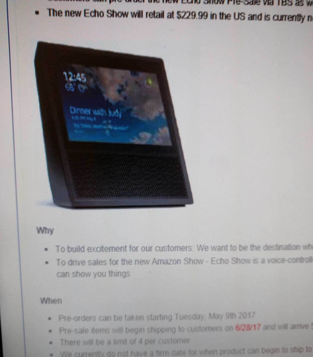 Amazon Echo Show