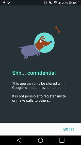 Google Allo Crash