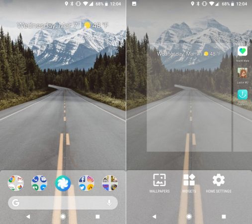 Pixel Launcher Android P