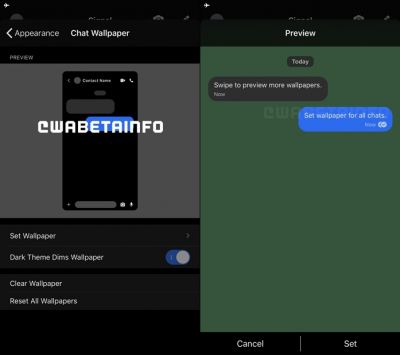 Signal Actualizare Wallpaper