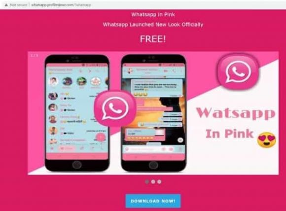 WhatsApp Pink