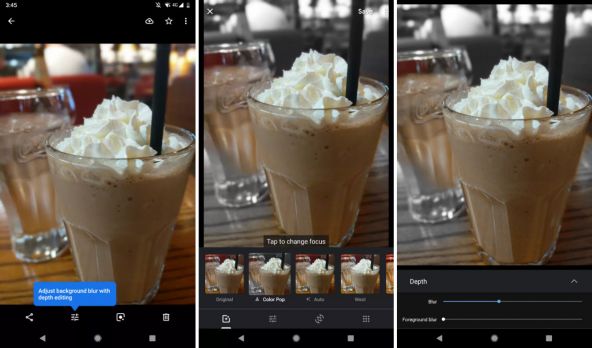 Google Photos primeşte funcţie de ajustare manuală de blur la Bokeh şi efecte Color Pop; Se afla în teste deocamdată