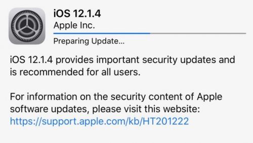 iOS 12.1.4