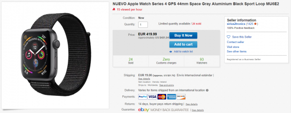 Apple Watch Series 4