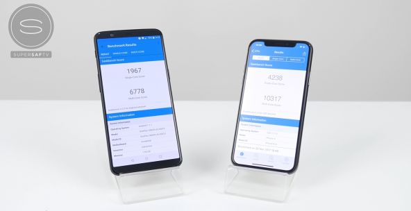 iPhone X vs OnePlus 5T