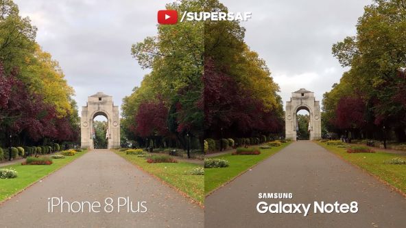 iPhone 8 Plus vs Samsung Galaxy Note 8