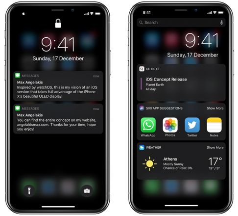 iOS 13 Dark Mode