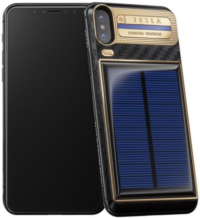 iPhone X Tesla