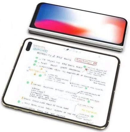 Concept iPhone pliabil