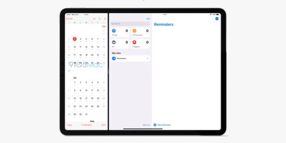 iOS 13 iPad