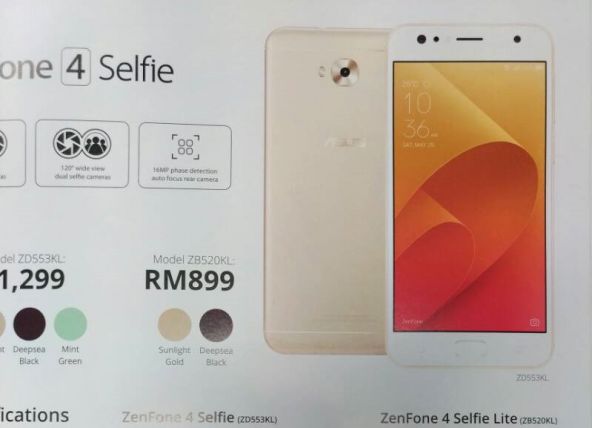 ASUS ZenFone 4 Selfie Lite