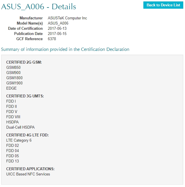 ASUS ZenFone 4 Ultra