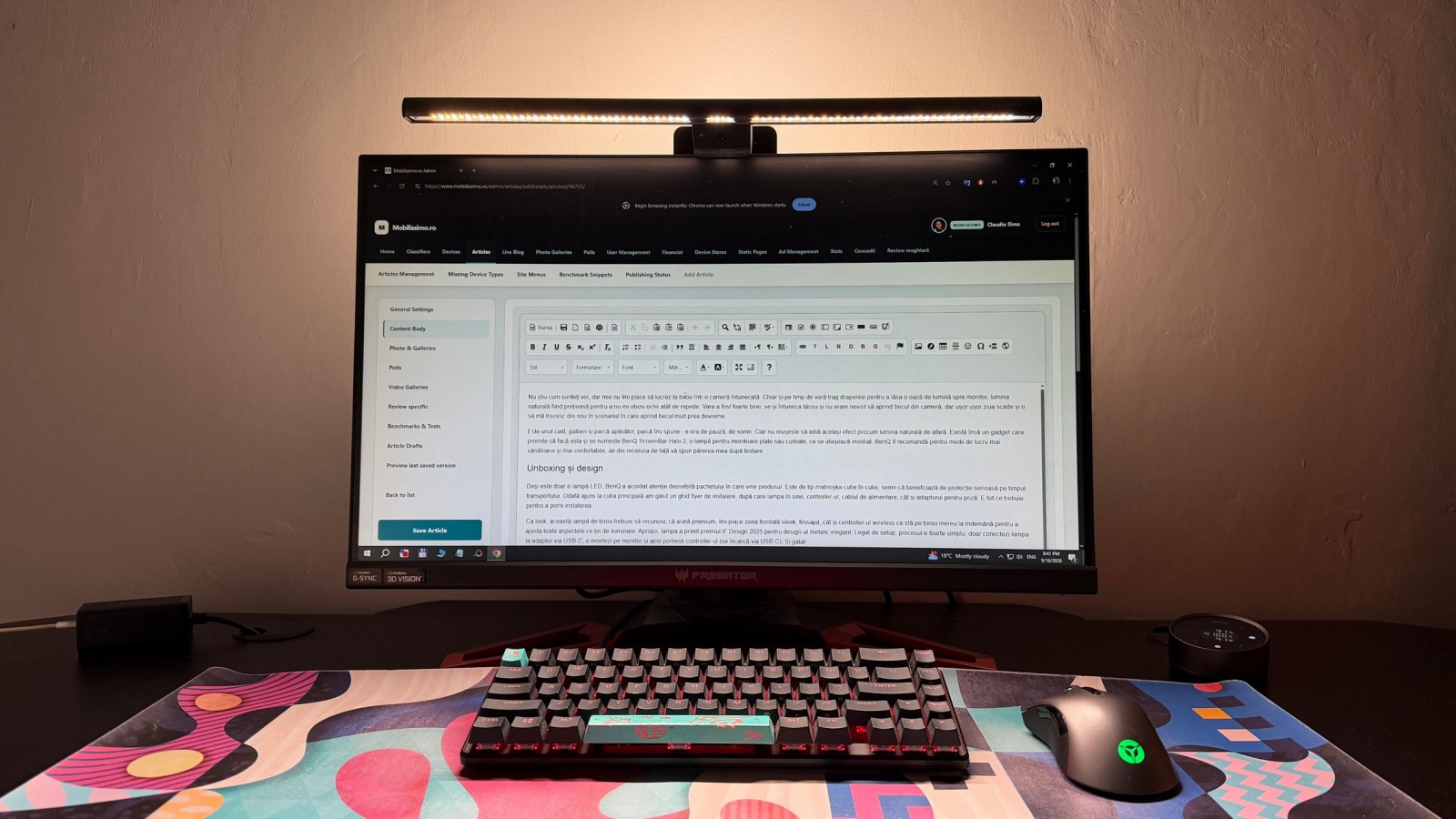 BenQ ScreenBar Halo 2