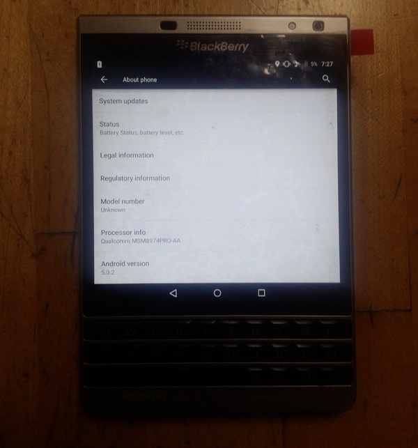 BlackBerry Passport