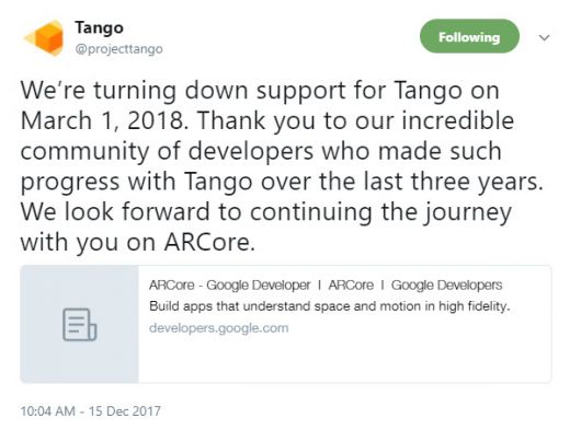 Google Project Tango