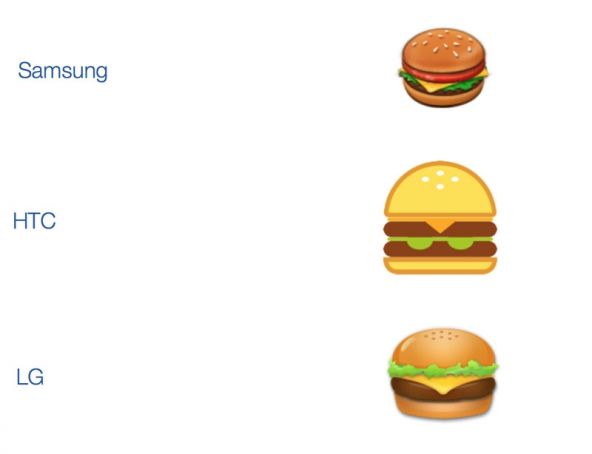 Emoji hamburger