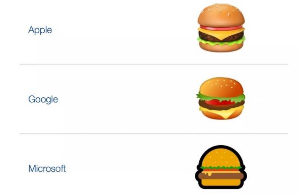 Emoji hamburger