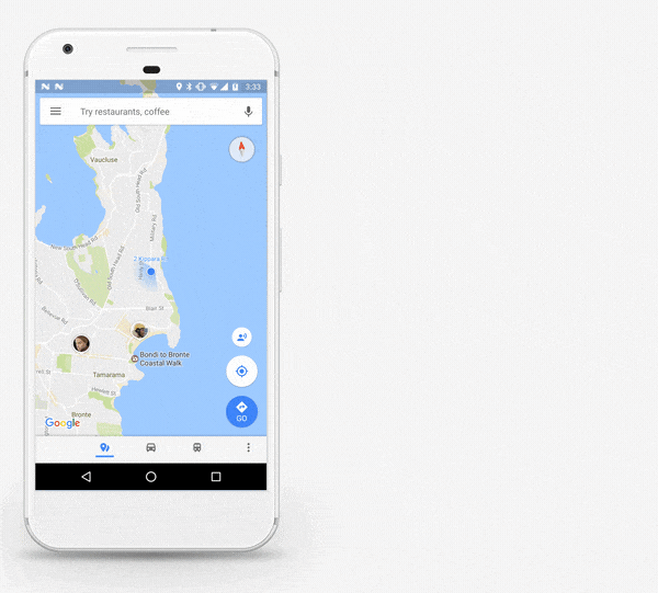 Google Maps va permite acum să partajaţi în timp real locul în care vă aflaţi, dar şi drumurile făcute și navigarea spre destinaţie