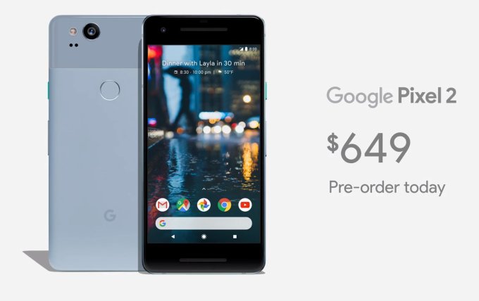 Pret Google Pixel 2