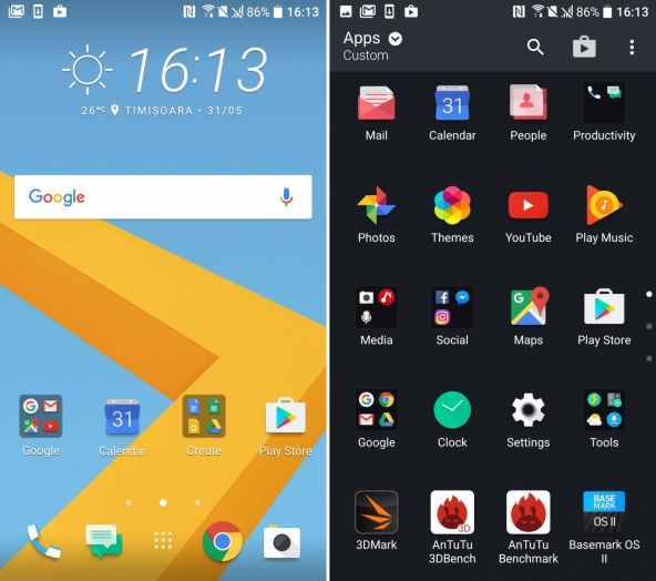 UI HTC 10