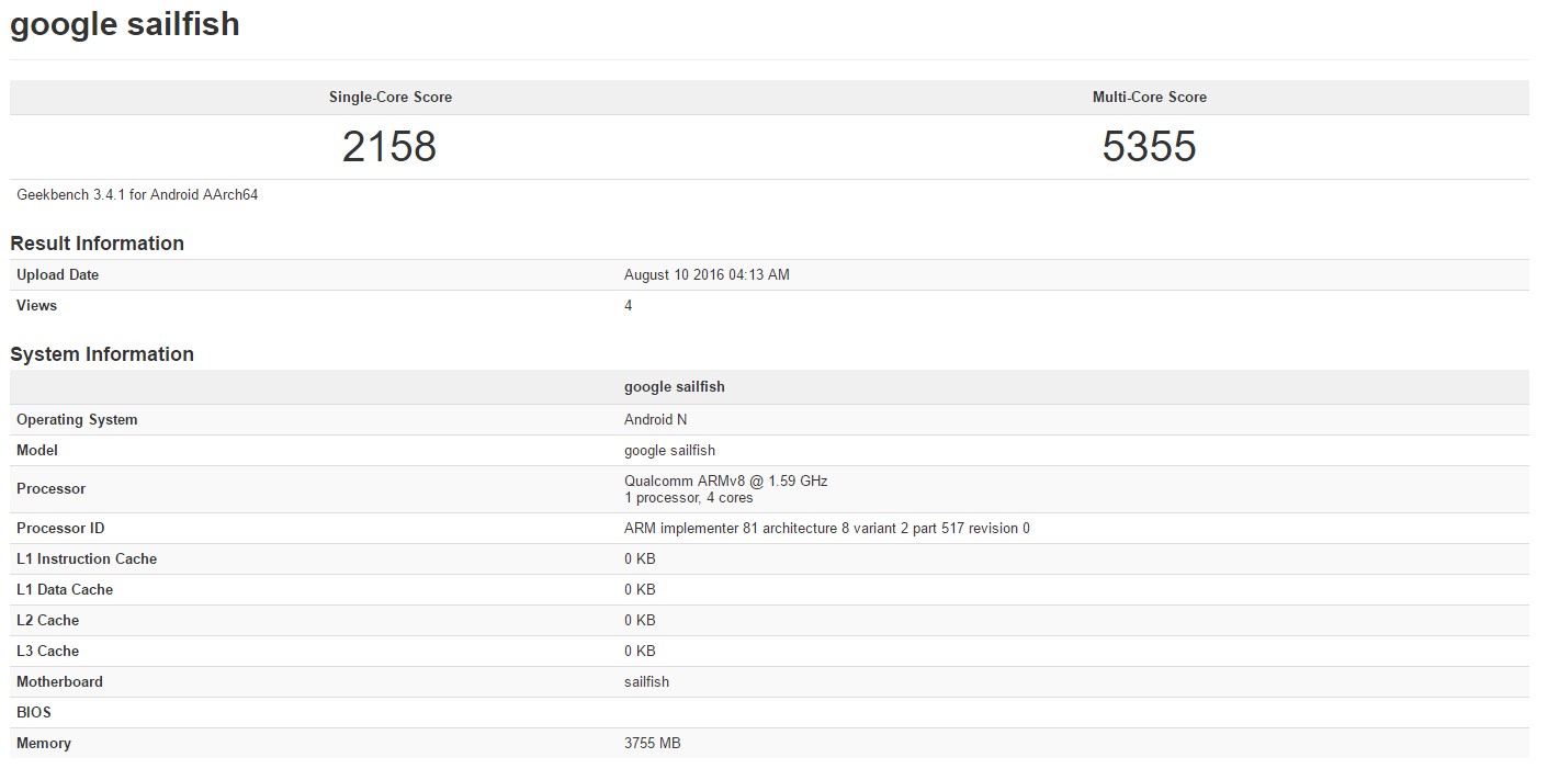 HTC Nexus S1 AnTuTu