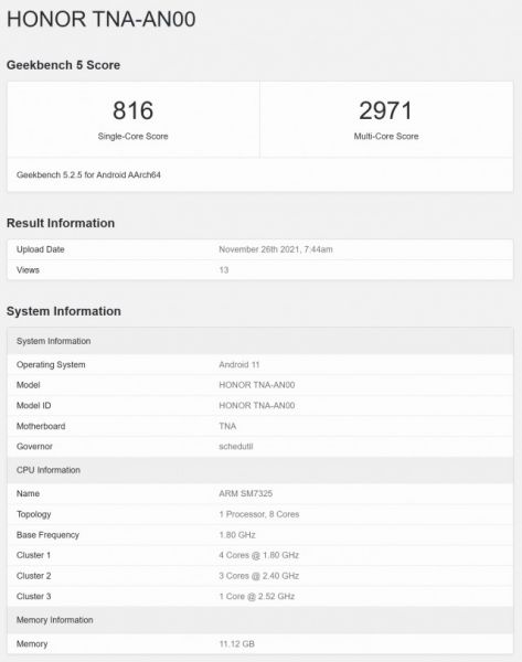 Honor 60