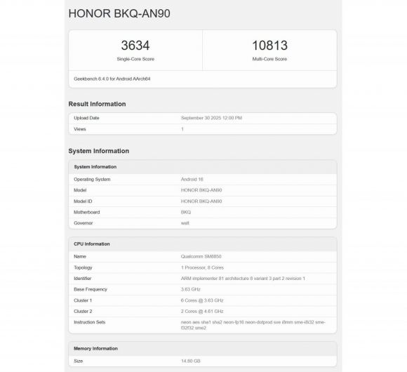 Honor Magic8 Pro
